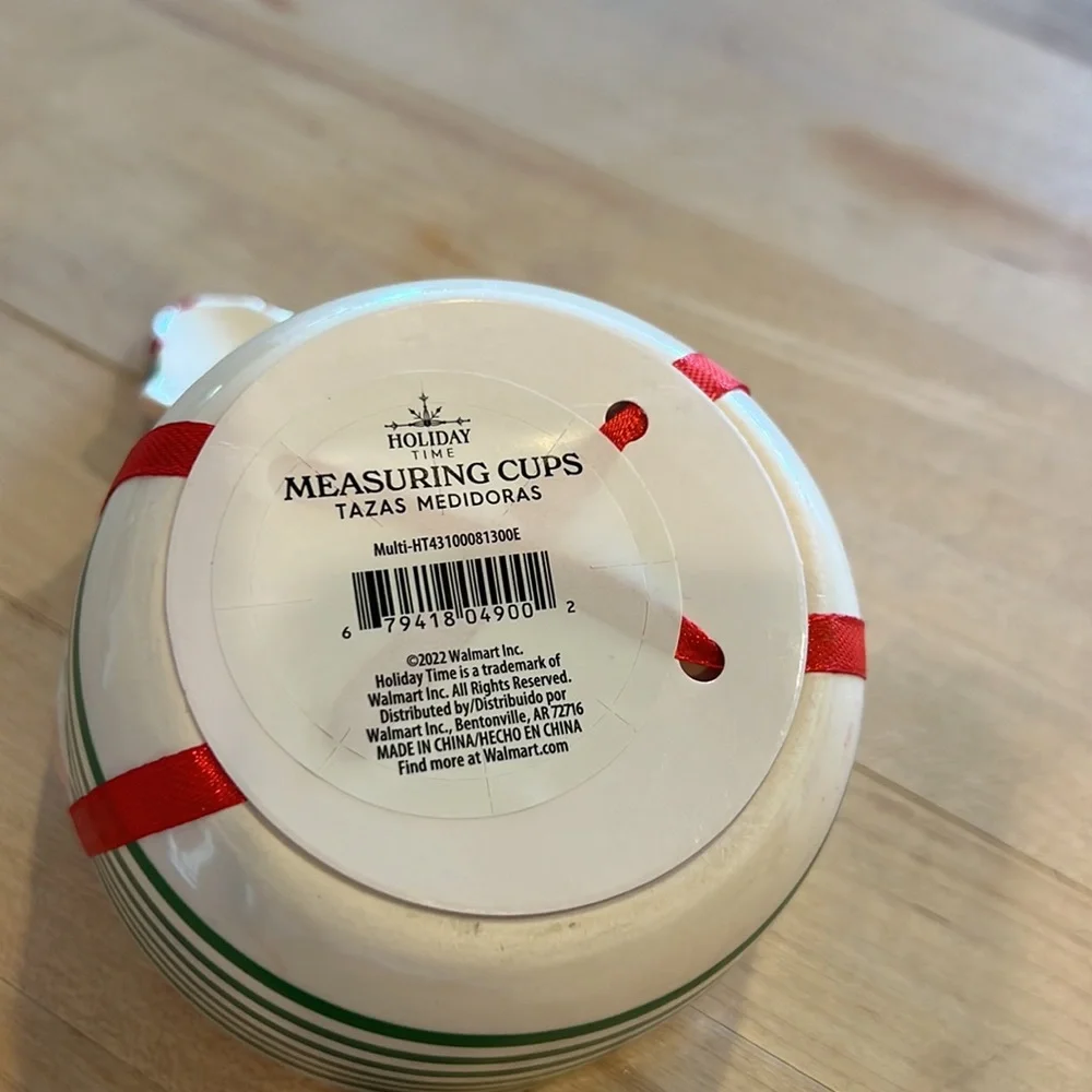 Holiday Time Elf Measuring Cups.